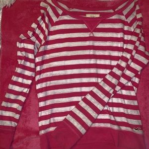 Striped long sleeve tee shirt